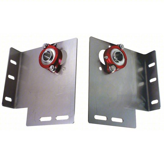 End Bearing Plate, 5"-6" w/ Greaseable Bearing, SS