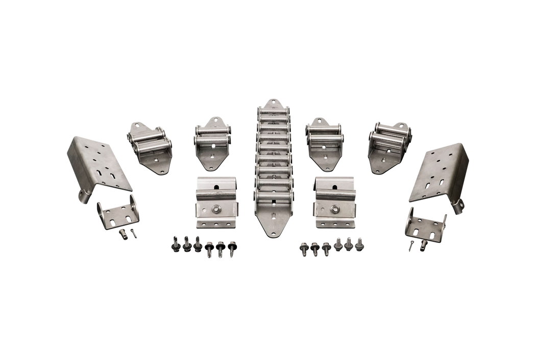 Face Hardware Kit - 2 Inch Track | Single End Stile