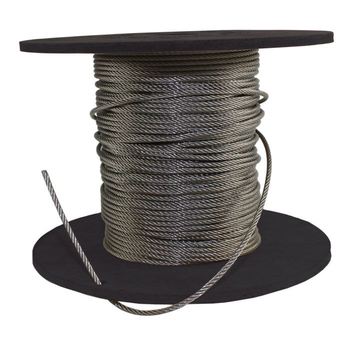 Bulk 1/8" Stainless Steel Cable Roll