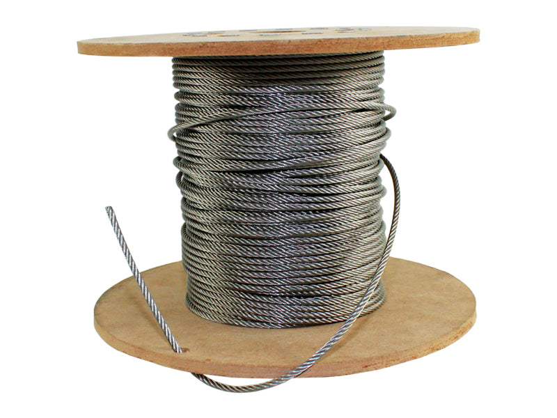 Bulk 5/32" Galvanized Cable Roll