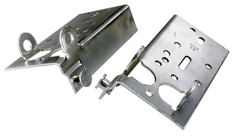 Galvanized Bottom Bracket, Residential, 1-3/8" - 2" Door