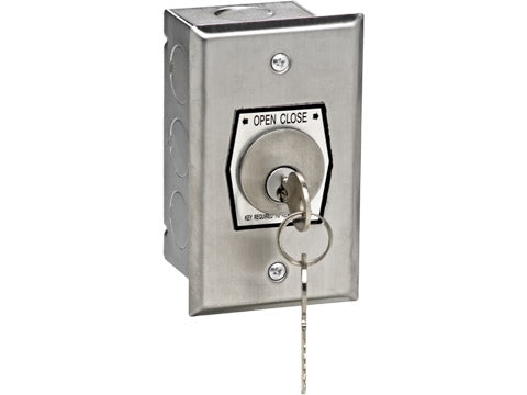 (HBF-1) Interior Flush Mount Keyswitch, NEMA 1