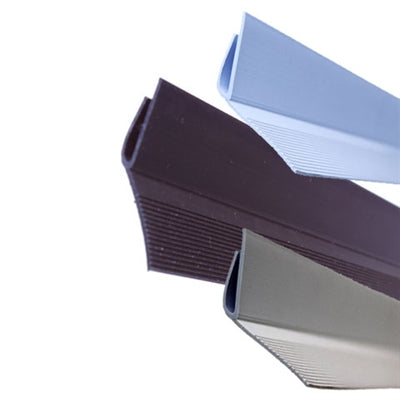 Weatherseal, Reverse Angle Clip-on Vinyl Seal