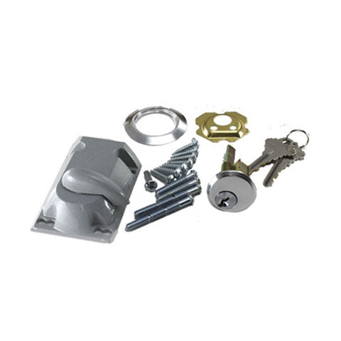 Deadbolt, Diecast Case w/ Rim Cylinder, Up to 2-in Doors