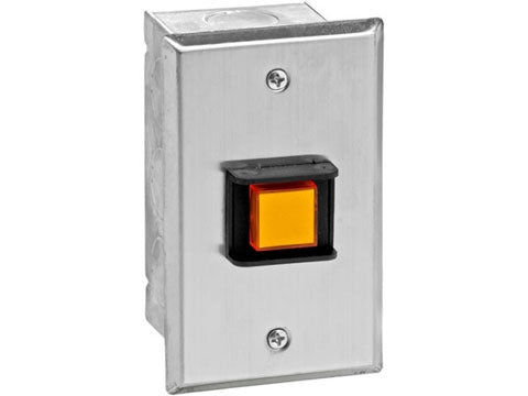 (PBC1) 1 Button Interior Flush Mount Control Station