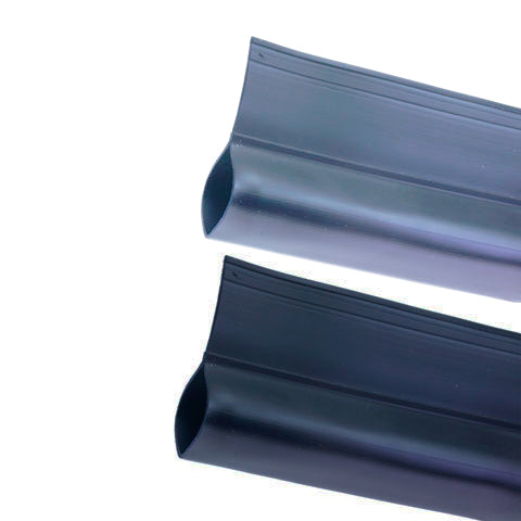 Weatherseal, Bottom, Rolling Steel, 1-1/2-in x 1-1/2-in, per ft