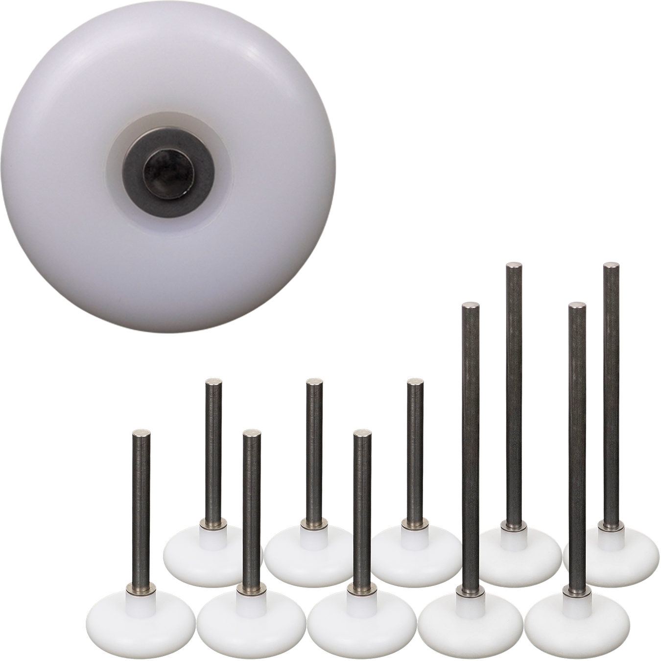 Bearingless Rollers