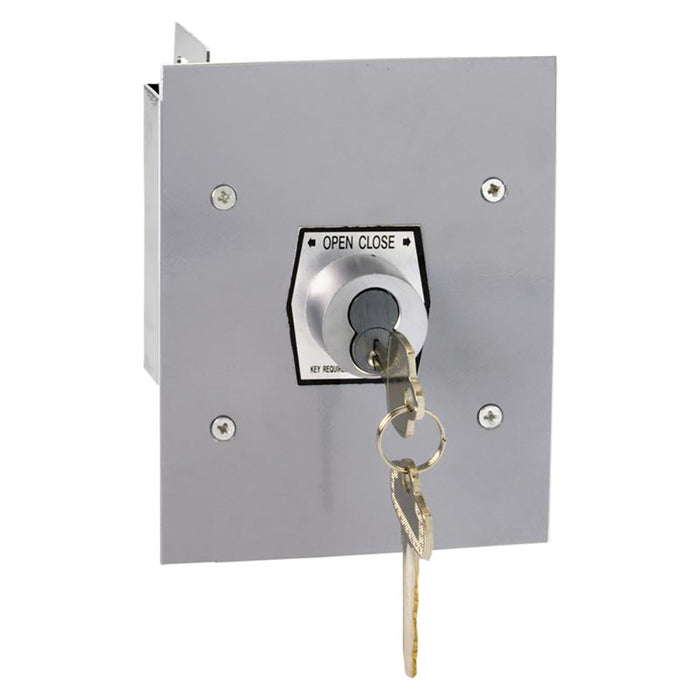 (1KF) Keyswitch, Interior, Flush Mt., NEMA 1, Tamperproof