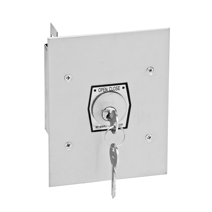 (1KF) Keyswitch, Interior, Flush Mt., NEMA 1, Tamperproof