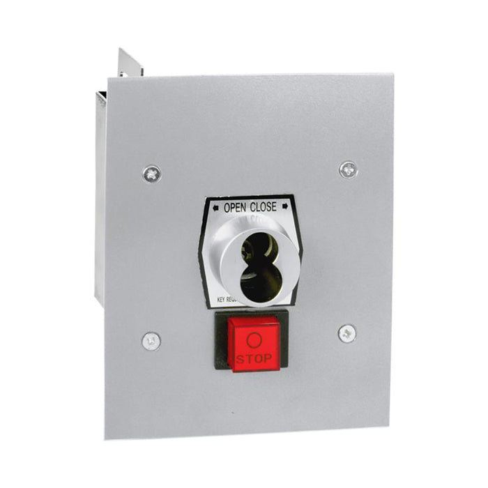 (1KFS) Keyswitch w/Stop, Flush Mt., NEMA 1, Tamperproof