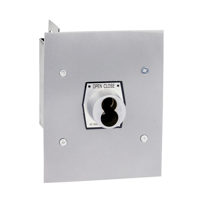 (1KFX) Keyswitch, Exterior, Flush Mt., NEMA 4, Tamperproof