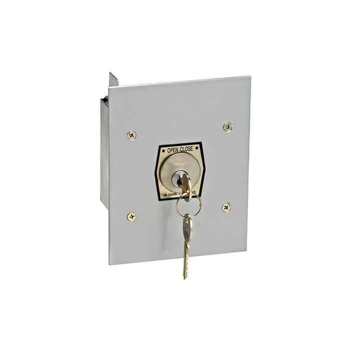 (1KFX) Keyswitch, Exterior, Flush Mt., NEMA 4, Tamperproof