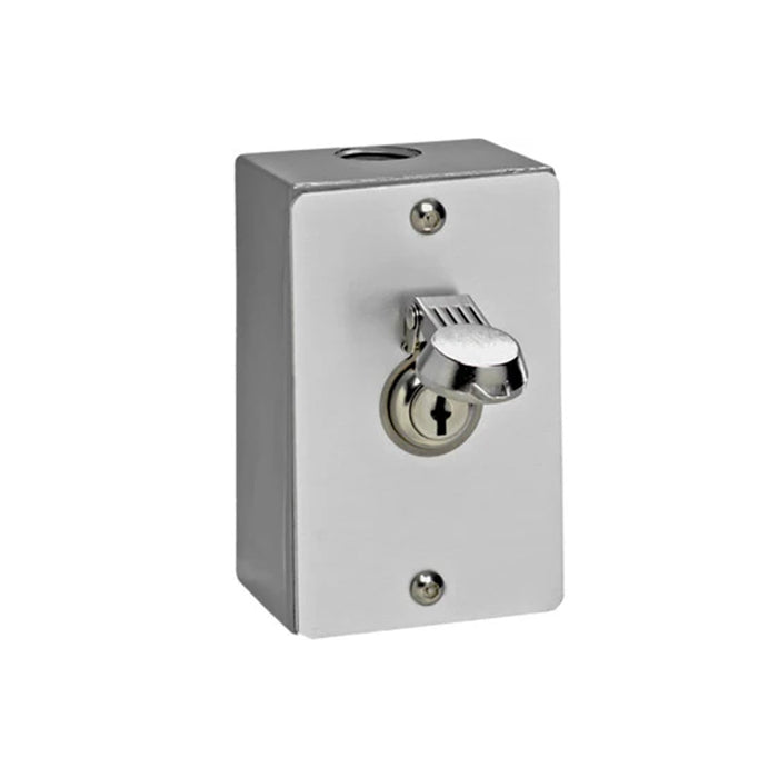 (1KP) Exterior Post Mount Keyswitch, NEMA 4 w/Cover