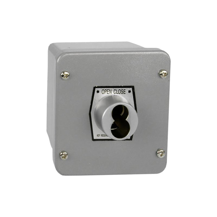 (1KX) Keyswitch, Exterior, Surface Mt., NEMA 4, Tamperproof, Open-Close
