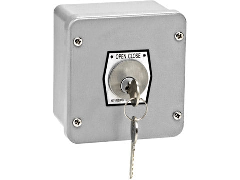 Tamperproof Exterior Surface Mount Keyswitch NEMA 4