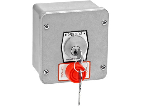 Tamperproof Exterior Surface Mt. Keyswitch NEMA 4 w/Stop