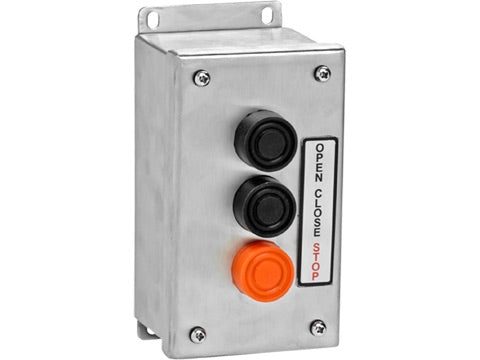3 Button Waterproof Control Station SS Box