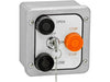 3 Button Exterior Surface Mount Control Station w/Lockout