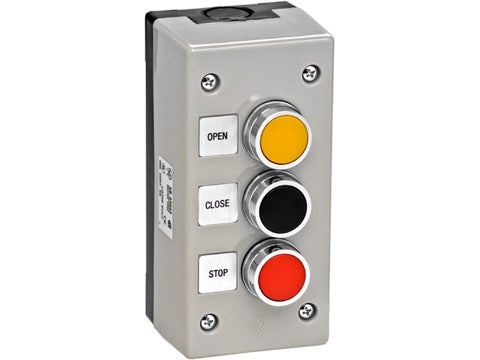 3 Button NEMA 4X Waterproof Control Station