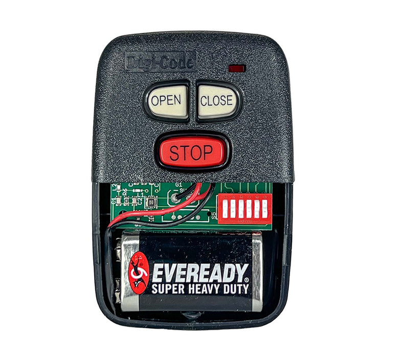 (DC-5035) Digi-Code Open - Close - Stop Visor Remote Control