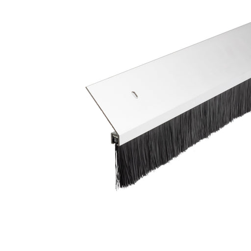 45 degree aluminum holder with 1-1/2 inch nylon brush seal