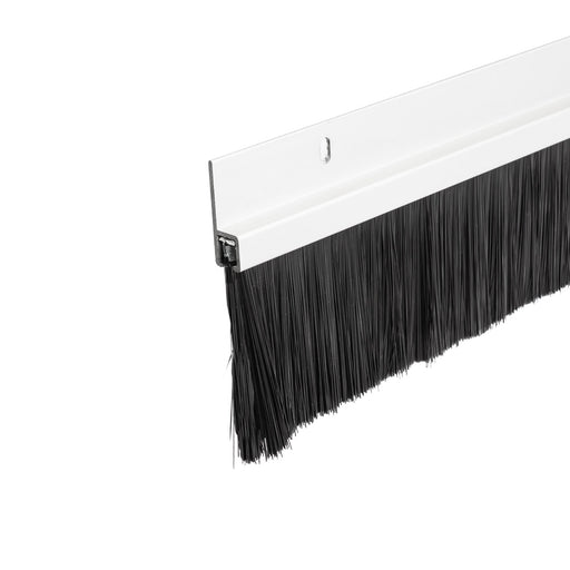 Straight 1-1/8 inch holder with 2 inch nylon brush seal