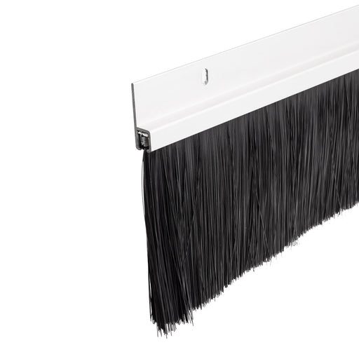 3 inch nylon brush seal with straight 1-1/8 inch holder