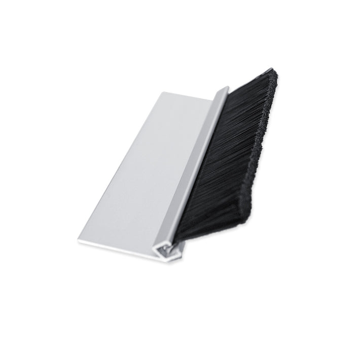 Brushseal, Polyp., 1-1/4-in x 45 Degree Holder, 1-1/2-in Brush
