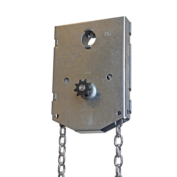 (CH401RDJR516) Chain Hoist, Rolling Sheet Door, 4.4 to 1 Ratio, Chain Sprocket Drive, 1-5/16" Bore