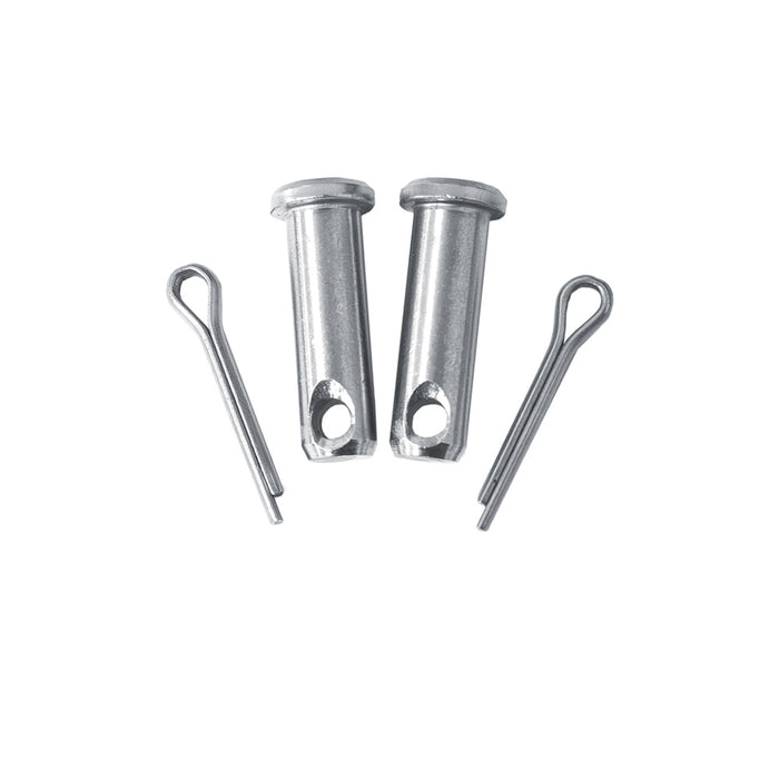 Stainless steel 1-inch clevis pin kit for garage door cable and bottom brackets