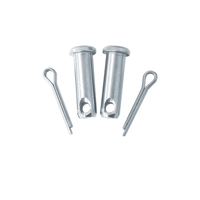 Galvanized 1-inch clevis pin kit for garage door cable and bottom brackets