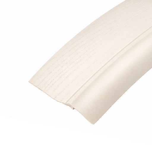 Climate seal almond color weatherstripping for garage door perimeters