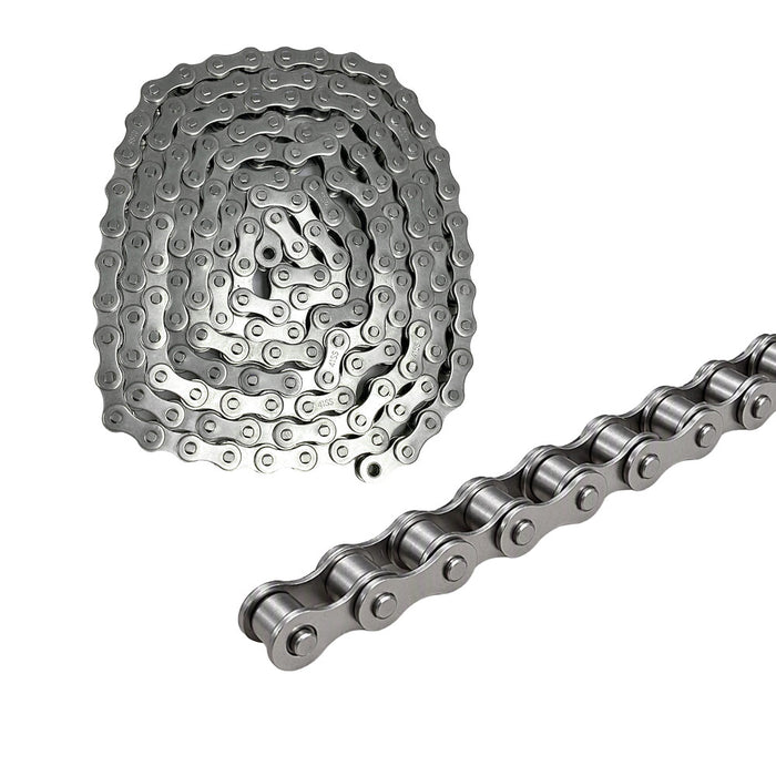 #41 Roller Chain, Stainless Steel, Per Foot