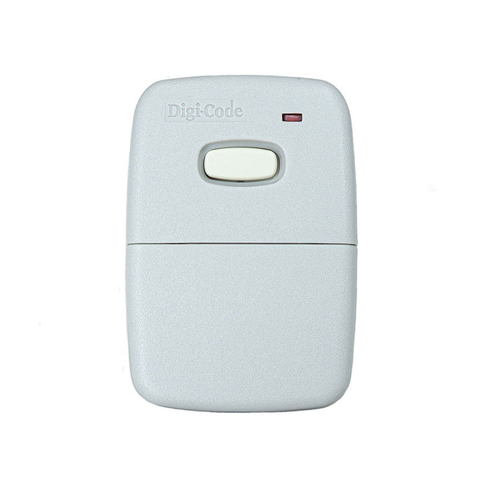 Digi-Code one button radio remote control for garage door openers
