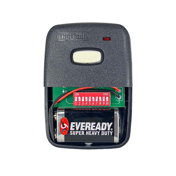 (DC-5012) Digi-Code 310 MHz 1-Button Visor Remote Control