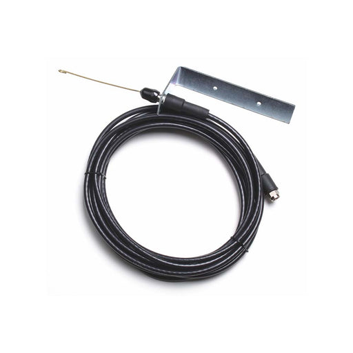 433mhz 16 feet coaxial cable with 5 1/4-inch mounting bracket. Compatible with all gate and garage door receivers that have an F connector.