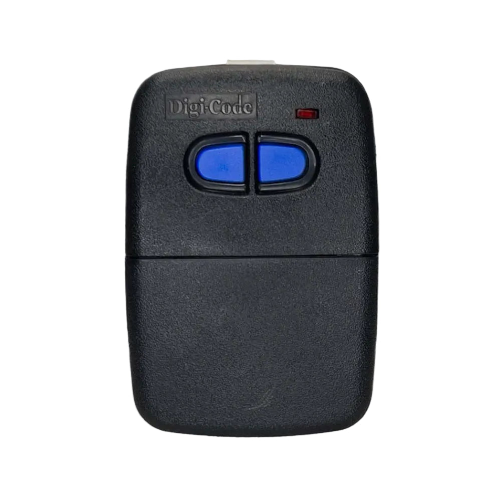 DC-DT2) DIGI-CODE 2 BUTTON DELTA 3 VISOR REMOTE CONTROL – 310 MHz