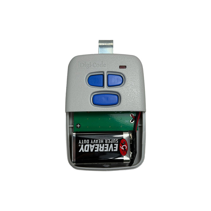 (DC-MC3) Digi-Code 318MHz 3 Button Mega Code MCT-3 Compatible Visor Remote Control