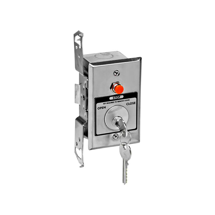 (HBFST) Keyswitch, Interior, Flush. Mt., NEMA 1, Tamperproof, with Mortise Cylinder- Keyed Alike
