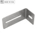 #10 Stainless steel jamb bracket