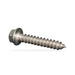 Stainless Steel 1/4" x 1-1/2" Lag Screw — Washer Head