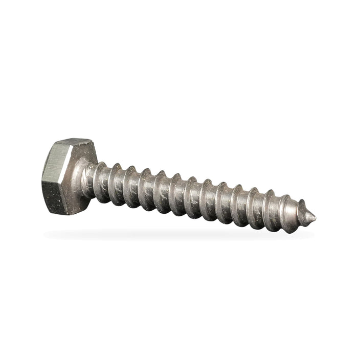 Stainless Steel 1/4" x 1-1/2" Hex Head Lag Screw