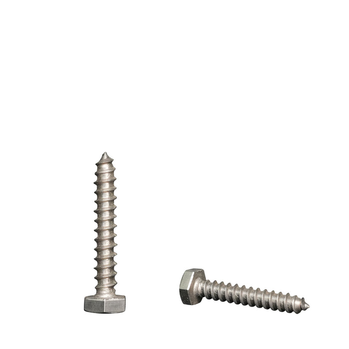 Stainless Steel 1/4" x 1-1/2" Hex Head Lag Screw