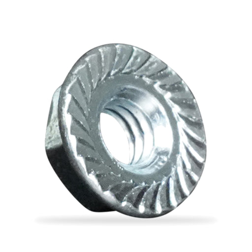 Zinc-Plated 1/4" Garage Door Track Nut