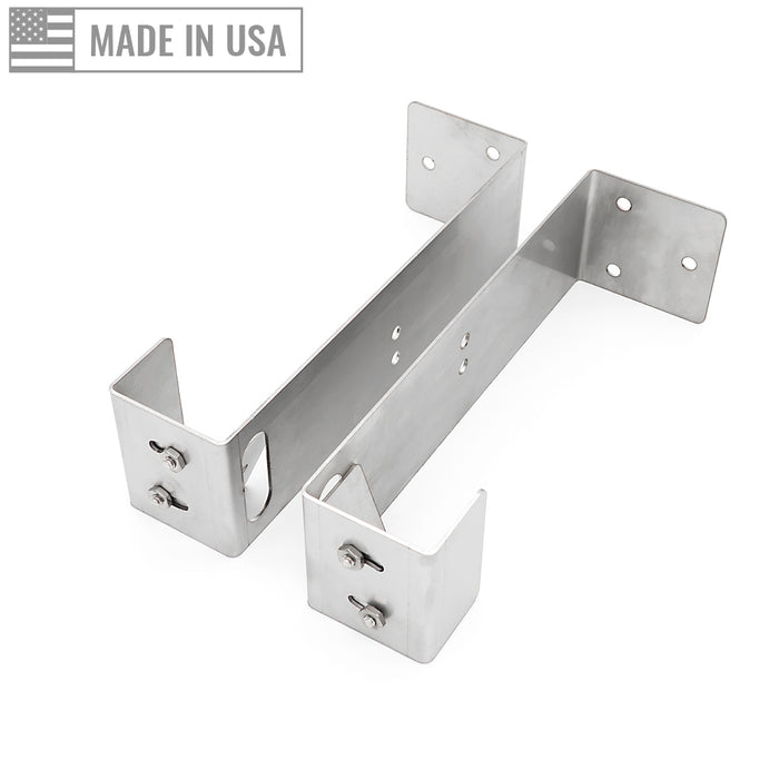 (PA10BKT) Bracket Set, Photoeye, Stainless, Adjustable Eye, Assembly