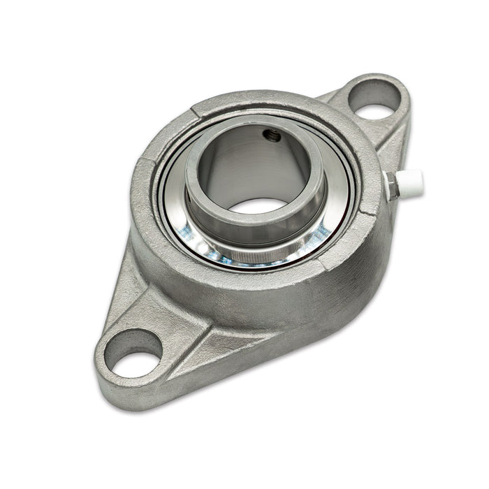 Bearing, SS, Greaseable, 1-1/4-in, Stainless Steel Housing
