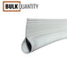 Gray rolling steel overhead door bottom weatherseal in bulk