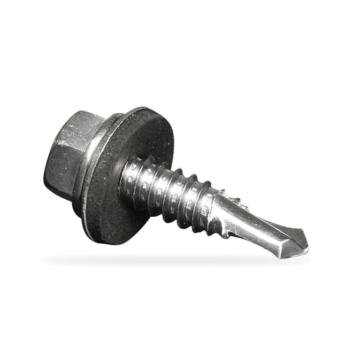 Stainless Steel 1/4" x 1" Self-Drilling Hinge Screw
