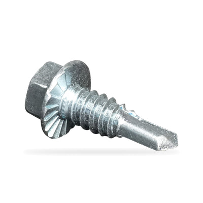 Zinc-Plated 5/16" x 1" Self-Drilling TEK Screw