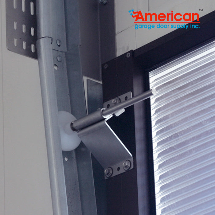 (HTUS) Stainless Steel Garage Door Top Bracket, 12 ga.